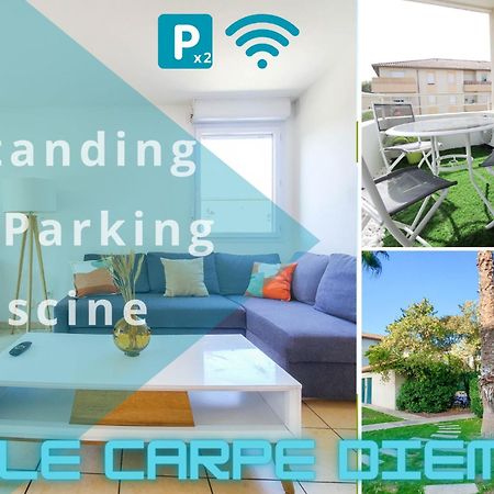 *Le Carpe Diem, Appartement 2 Chambres, Piscine, 2 Parking, Clim* Montpellier Eksteriør bilde