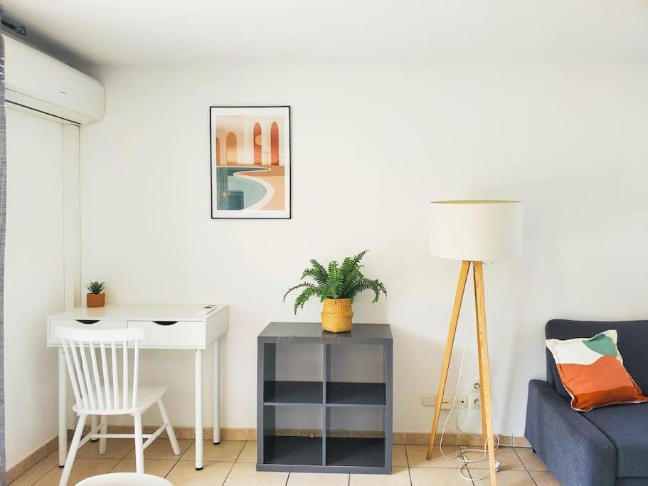 *Le Carpe Diem, Appartement 2 Chambres, Piscine, 2 Parking, Clim* Montpellier Eksteriør bilde
